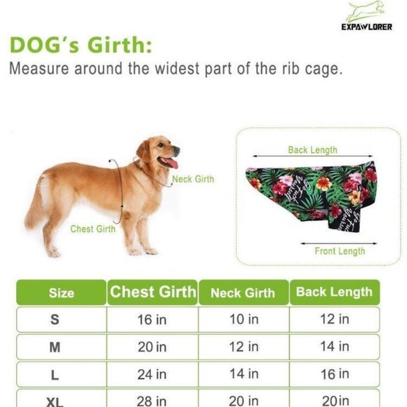 Dog Hawaiian Summertime Button Down Shirt Small - Picture 4 of 5